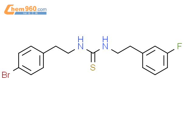 562082 47 7 Thiourea N [2 4 Bromophenyl Ethyl] N [2 3 Fluorophenyl