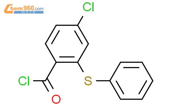 56446-83-4,BENZOYL CHLORIDE, 4-CHLORO-2-(PHENYLTHIO)-化学式、结构式、分子式、mol ...