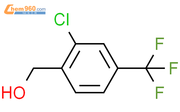 2-氯-4-三氟甲基苄醇结构式图片|56456-51-0结构式图片