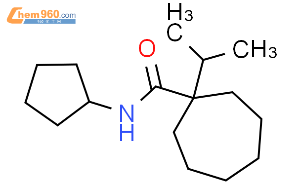N-环戊基-1-异丙基环庚烷羧酰胺