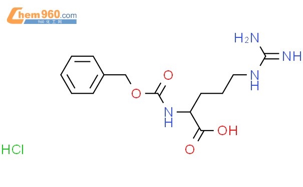 N-苄氧羰基-L-精氨酸盐酸盐结构式图片|56672-63-0结构式图片