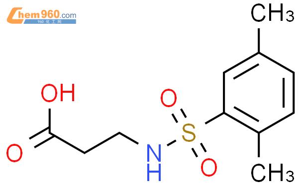 N-(2,5-二甲基苯基磺酰基)-β-丙氨酸