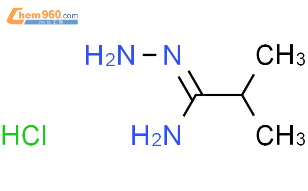 56873-73-5,N'-amino-2-methylpropanimidamide hydrochloride化学式、结构式、分子式 ...