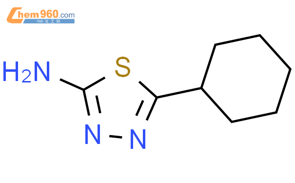 5-环己基-1,3,4-噻二唑-2-胺「CAS号：56882-77-0」 – 960化工网