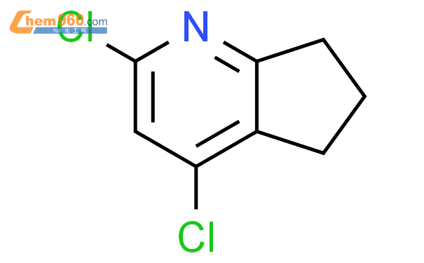 2,4-二氯-6,7-二氢-5H-环戊二烯并[b]吡啶结构式图片|56946-65-7结构式图片