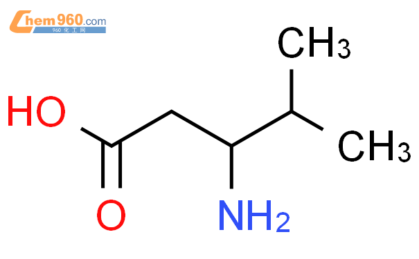 DL-β-亮氨酸结构式图片|5699-54-7结构式图片