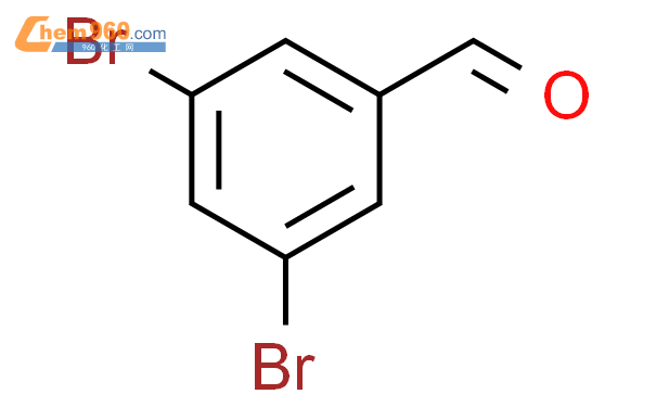 3,5-二溴苯甲醛结构式图片|56990-02-4结构式图片