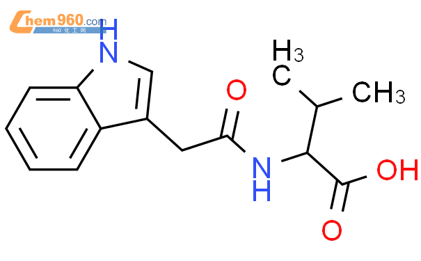 N-(3-吲哚乙酰基)-L-缬氨酸