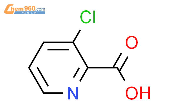 3-氯吡啶-2-甲酸结构式图片|57266-69-0结构式图片