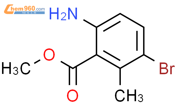 6-氨基-2-溴-3-甲基苯甲酸甲酯结构式图片|573692-58-7结构式图片