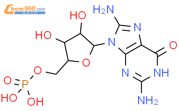8-氨基-5'-鸟嘌呤酸