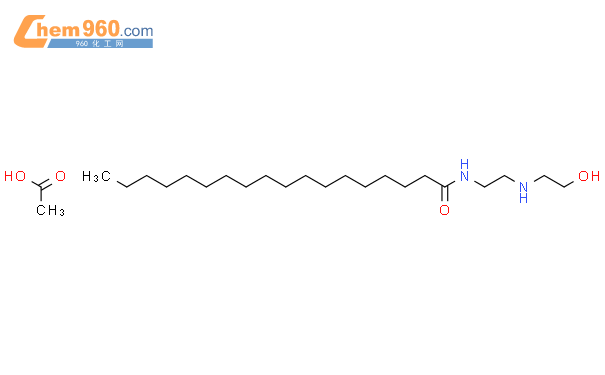 N-[2-[(2-羟乙基)氨基]乙基]十八碳酰胺单乙酸酯