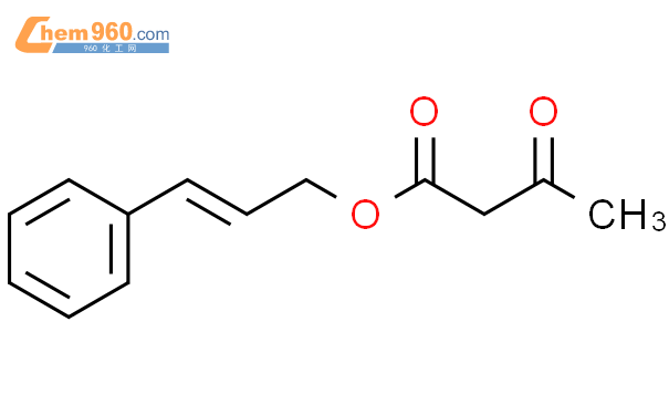 乙酰乙酸肉桂酯结构式图片|57582-46-4结构式图片