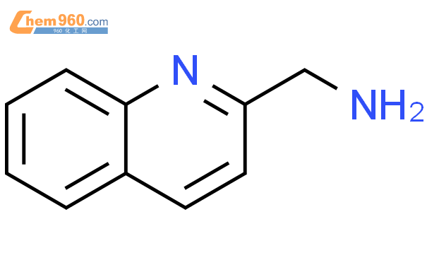 2-喹啉甲胺结构式图片|5760-20-3结构式图片