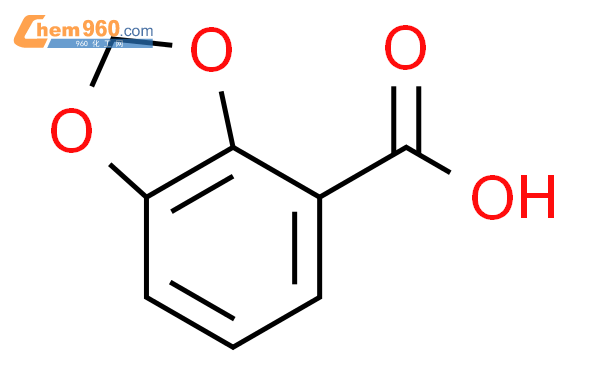 1,3-苯并二噁茂-4-甲酸结构式图片|5768-39-8结构式图片