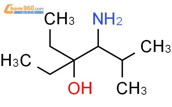 57728-38-8,4-amino-3-ethyl-5-methylhexan-3-ol化学式、结构式、分子式、mol、smiles ...