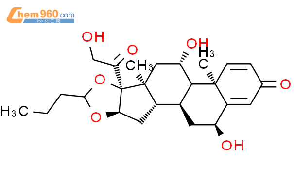 布地奈德结构式图片