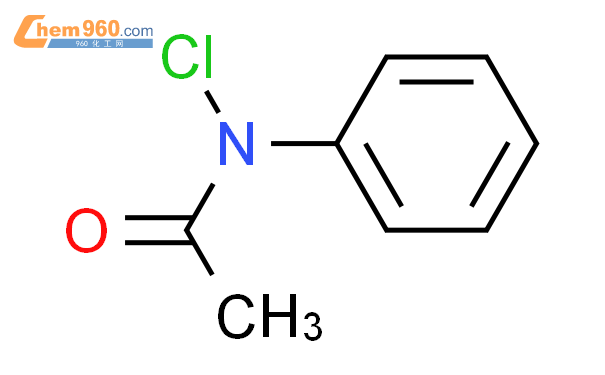 N-氯代-N-苯基乙酰胺结构式图片|579-11-3结构式图片