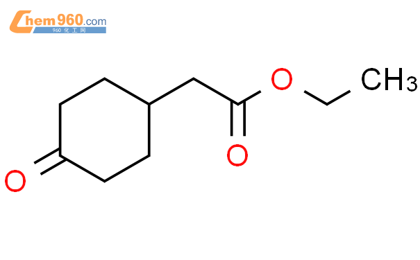 4-氧代环己烷乙酸乙酯结构式图片|58012-34-3结构式图片