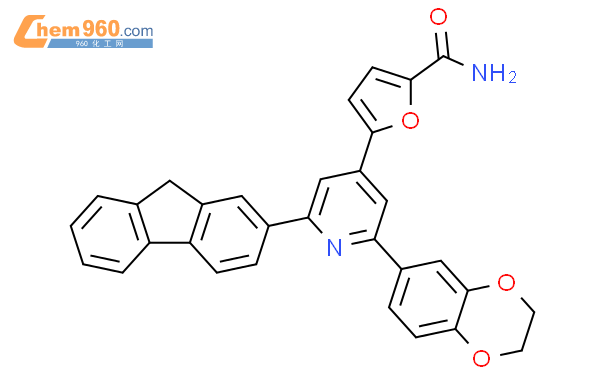 581072 83 5 2 Furancarboxamide 5 2 2 3 Dihydro 1 4 Benzodioxin 6 Yl 6 9H Fluoren 2 Yl 4