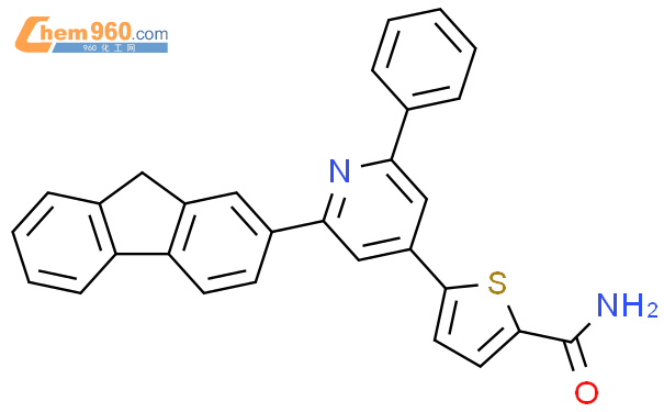 Thiophenecarboxamide H Fluoren Yl Phenyl Pyridinyl Cas