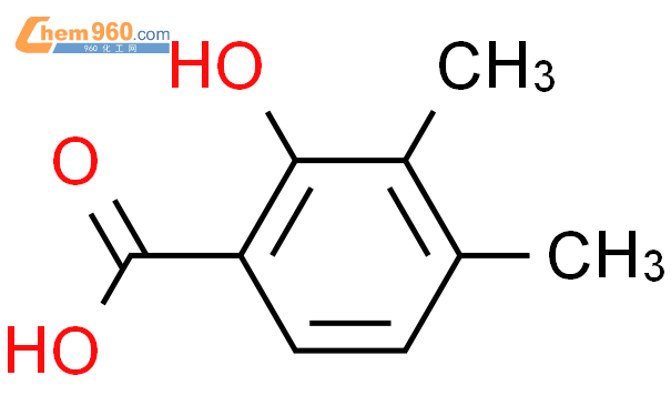 2-羟基-3,4-二甲基 - 苯甲酸