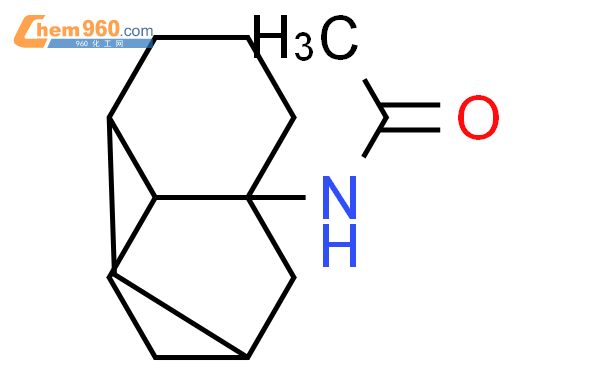 n(十氢-1,6-甲烷萘-1-基)乙酰胺结构式
