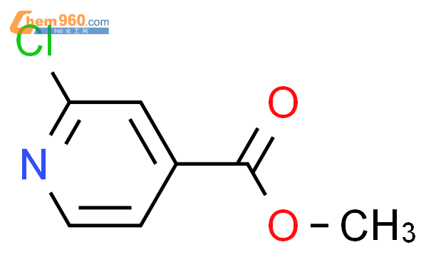 2-氯吡啶-4-甲酸甲酯结构式图片|58481-11-1结构式图片
