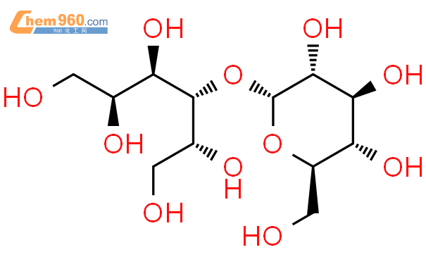 乳糖醇结构式图片|585-86-4结构式图片
