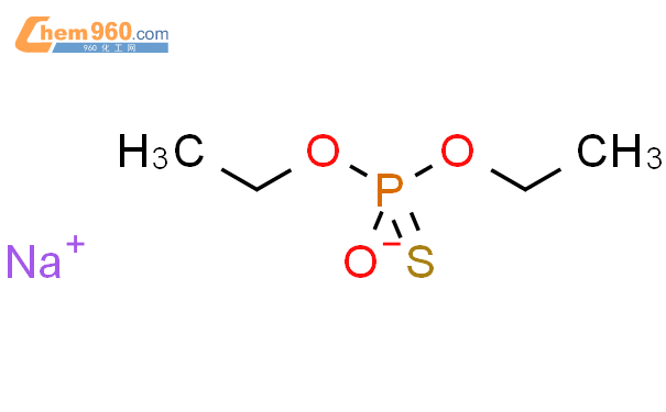 O,O-二乙基硫(醇)代磷酸钠结构式图片|5852-63-1结构式图片