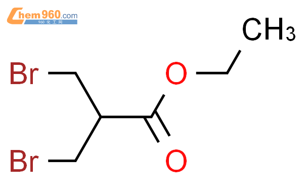 3-溴-2-(溴甲基)丙酸乙酯结构式图片|58539-11-0结构式图片