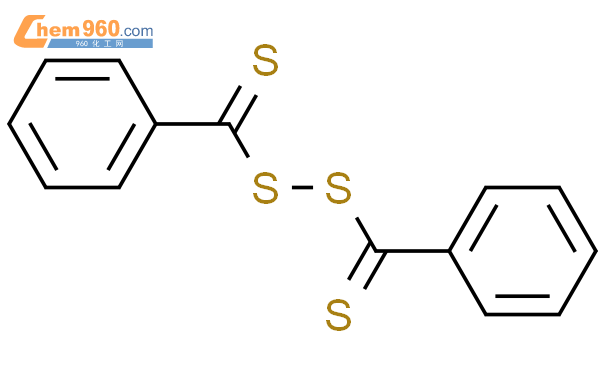 双(硫代苯甲酰基)二硫醚结构式图片|5873-93-8结构式图片