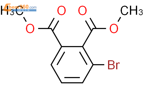 dimethyl 3-bromobenzene-1,2-dicarboxylate结构式图片|58749-33-0结构式图片