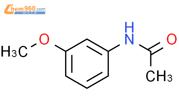N-(3-甲氧苯基)乙酰胺结构式图片|588-16-9结构式图片