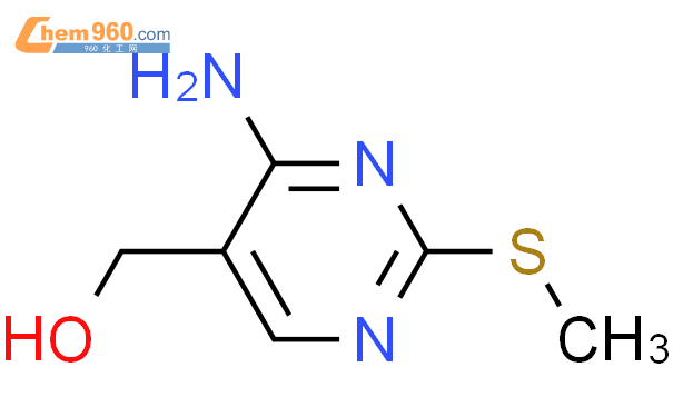2-甲硫基-4-氨基嘧啶-5-甲醇结构式图片|588-36-3结构式图片
