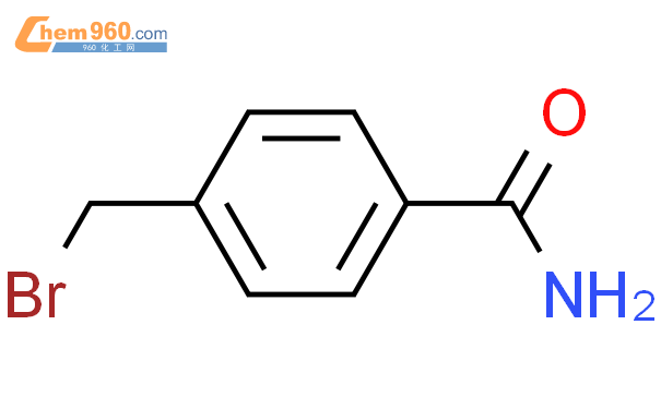 4-溴甲基苯甲酰胺结构式图片|58914-40-2结构式图片