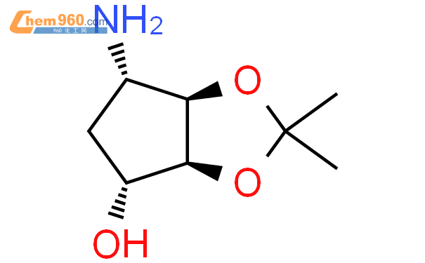 (3aS,4R,6S,6aR)-6-氨基四氢-2,2-二甲基-4H-环戊烯并-1,3-二氧杂环戊烷-4-醇