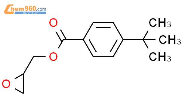 4-叔丁基苯甲酸缩水甘油酯结构式图片|59313-58-5结构式图片