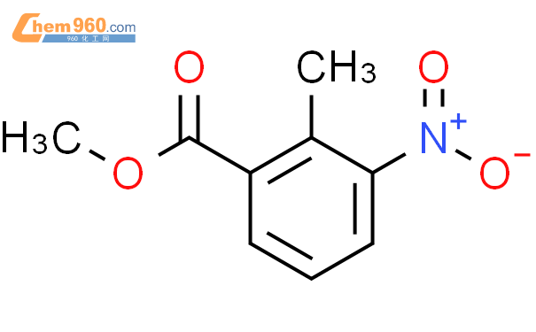 2-甲基-3-硝基苯甲酸甲酯结构式图片|59382-59-1结构式图片