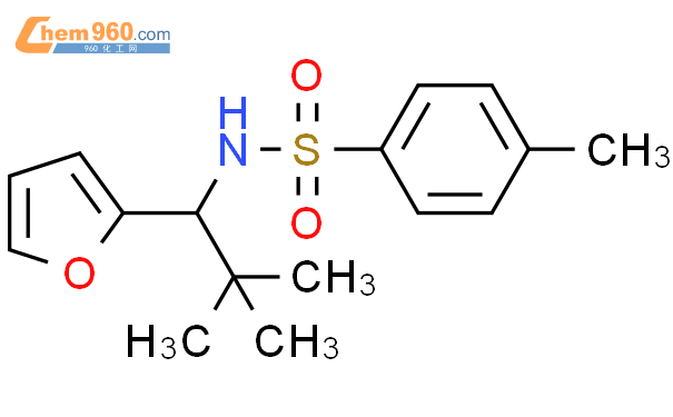 595577 69 8 BENZENESULFONAMIDE N 1 2 FURANYL 2 2 DIMETHYLPROPYL 4 METHYL CAS号 595577 69 8