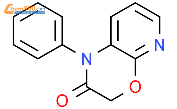 596808-35-4,1H-Pyrido[2,3-b][1,4]oxazin-2(3H)-one, 1-phenyl-化学式、结构式、分子式、mol – 960化工网