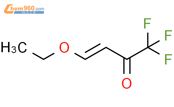 (3E)-4-乙氧基-1,1,1-三氟-3-丁烯-2-酮结构式图片|59938-06-6结构式图片