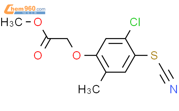 Acetic Acid Chloro Methyl Thiocyanatophenoxy