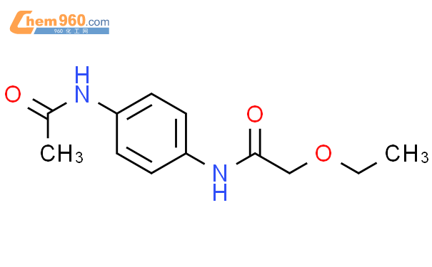 N-(4-乙酰氨基苯基)-2-乙氧基乙酰胺结构式图片|600140-39-4结构式图片