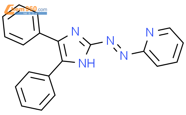 60037 66 3 PYRIDINE 2 4 5 DIPHENYL 1H IMIDAZOL 2 YL AZO 化学式结构式分子式