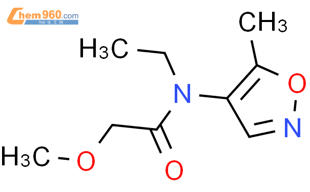 Acetamide N Ethyl Methoxy N Methyl Isoxazolyl Cas Acetamide N