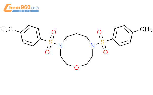 60147-25-3_4,8-bis-(4-methylphenyl)sulfonyl-1,4,8-oxadiazecaneCAS号 ...