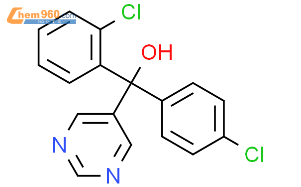 氯苯嘧啶醇结构式图片|60168-88-9结构式图片