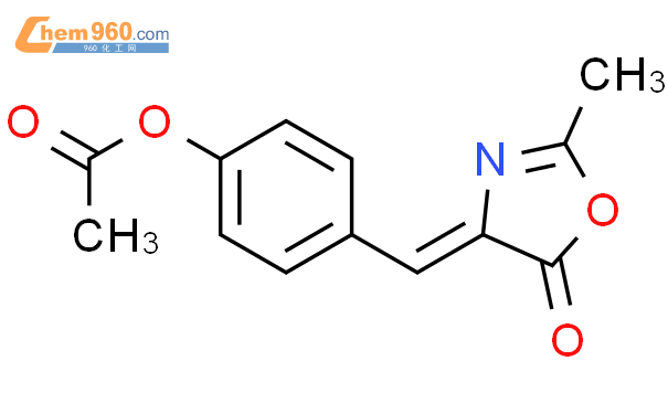 [4-[(2-methyl-5-oxo-1,3-oxazol-4-ylidene)methyl]phenyl] acetate