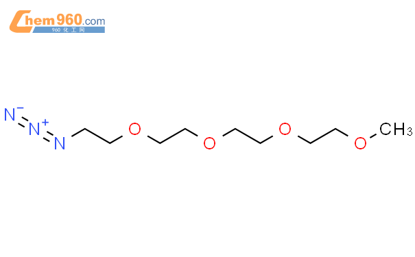 O-(2-叠氮乙基)-O′-甲基-三乙二醇结构式图片|606130-90-9结构式图片